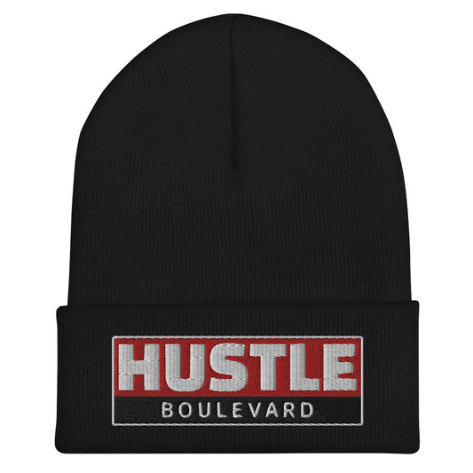 HUSTLE HORIZON A : Cuffed Beanie